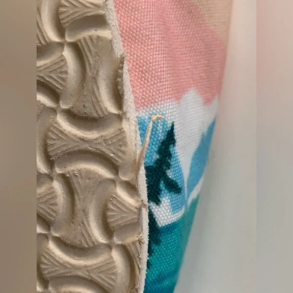 Groove Bags Custom Kicks ~ The Adventure Begin Flats ~ Size 6.5 ~ Camping - Picture 13 of 16